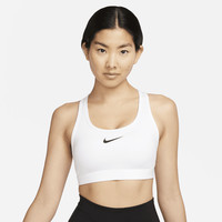 NIKE 耐克 Swoosh 女子中强度运动内衣 DX6822-100