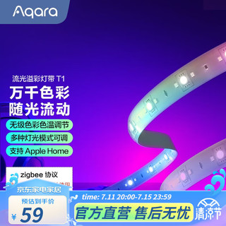 Aqara 绿米联创 绿米 电视娱乐拾音律动流光溢彩拾音声画氛围灯家庭影院 声光律动  流光溢彩灯带T1 延长包