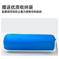 探险者 TAN XIAN ZHE） 户外自动充气垫露营装备充气床垫打地铺户外防潮垫地铺睡垫 蓝色双人可拼接