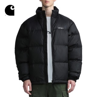 Carhartt WIP男装秋冬刺绣字母LOGO撞色拼接羽绒服外套192002D PPX/紫色 XS