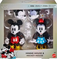 Disney 迪士尼 收藏版可动人偶 米奇和米妮老鼠