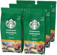 STARBUCKS 星巴克 Veranda Blend Blonde烘焙研磨咖啡200克袋装(6袋)