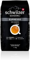Schwiizer Schümli Espresso 全咖啡豆(1千克,厚度等级4/5,优质阿拉比卡)1件装 x 1公斤