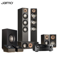 Jamo 尊宝 S809套装+天龙AVR-X1600H全景声5.1.2定制家庭影院影音室音箱组合家用音响