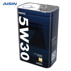 AISIN 爱信 全合成机油润滑油高级发动机润滑油SN  5W30  4L 汽车用品