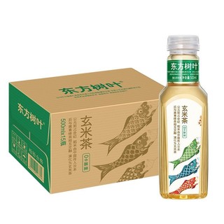 农夫山泉 东方树叶500ml*15瓶整箱 0卡0脂无糖茶饮料 茉莉花茶