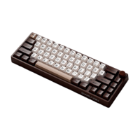 EWEADN 前行者 C65 v2 67键 2.4G蓝牙 多模无线机械键盘 褐棕灰 佳达隆G银PRO3.0 RGB 全键热插拔款