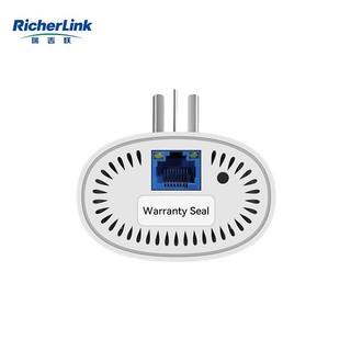 RicherLink 瑞吉联 RL65011MWL百兆迷你无线扩展PLC电力猫单只装家用无线路由器WIFI信号放大器穿墙宝免布线支持IPTV