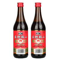 古越龙山 绍兴黄酒三年陈加饭酒500ml*2瓶厨用炒菜料酒老酒调味酒