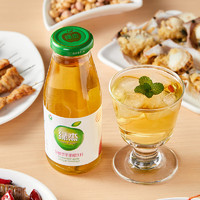 Apple Vinegar 绿杰 苹果醋饮料260ml*15瓶 无蔗糖佐餐饮品果汁玻璃瓶装 整箱