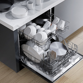 PLUS会员：VATTI 华帝 iE1全自动家用嵌入式洗碗机