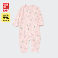 UNIQLO 优衣库 婴儿/新生儿/宝宝 JOP网眼爬爬服(长袖哈衣包屁衣)454837