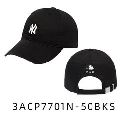 MLB 美国职棒大联盟 帽子正版棒球帽男女通用软顶小标NY鸭舌帽LA帽子mlb正品情侣