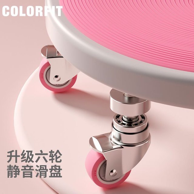 抖音超值购：COLORFIT 六轮二代静音万向轮健腹滑盘健身家用运动器材健腹轮