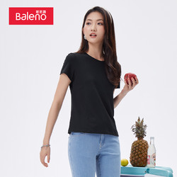 Baleno 班尼路 女士莫代尔短袖T恤 88903270
