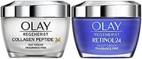 OLAY 玉兰油 新生塑颜胶胶原蛋白肽24日霜50mL+视黄醇夜间保湿霜晚霜50mL