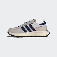 adidas阿迪达斯官方三叶草RETROPY E5男女经典boost运动鞋HQ6330 36.5 225mm 白/浅灰/藏青蓝