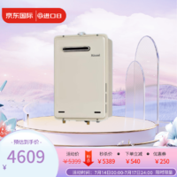 Rinnai 林内 日本原装进口天燃气热水器室外机24L防冻恒温  RUX-A2406W-E