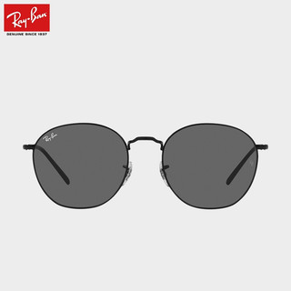 Ray-Ban 雷朋 太阳镜 0RB3772F 002/B1黑色镜框深灰色镜片56