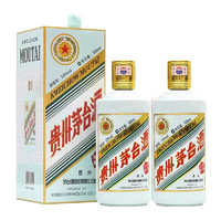 MOUTAI 茅台 酒53度 兔年茅台生肖酒 酱香型白酒 500mL*2瓶