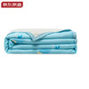 京东京造 小浪毯 1030g空调毯毛巾被 双面毯毛毯办公午睡毯子 150x200cm