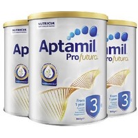 抖音超值购：Aptamil 爱他美 澳洲白金幼儿配方奶粉3段 900g/罐 三罐装 进口超市