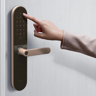 Aqara 绿米指纹锁N100 pro家用防盗门zigbee智能密码锁支持苹果homekit N100 Pro门锁（含安装）