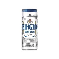 TSINGTAO 青岛啤酒 白啤 330ml*6听