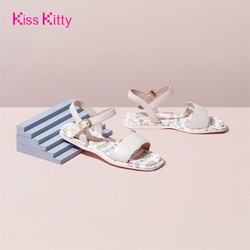 Kiss Kitty KissKitty春夏季外穿透气超仙露趾凉鞋 一字带凉鞋