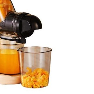 一觅 原汁机汁渣分离水果家用小型全自动迷你果汁机电动便携榨汁机香槟金250ML