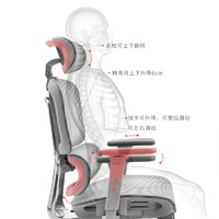 BAJIUJIAN 八九间 364人体工学椅舒适办公椅子护腰可躺电脑椅电竞转椅老板椅