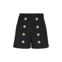 BALMAIN 巴尔曼 女士短裤 BF1PA220WC09 黑色 36