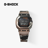 CASIO 卡西欧 手表G-SHOCK钛金属表带GMW-B5000TVB方块高端