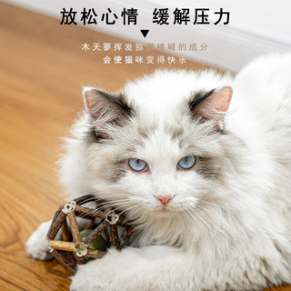 宠悦奇 木天蓼猫薄荷球 猫咪磨牙洁齿玩具