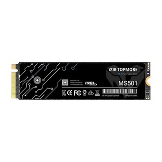 TOPMORE 达墨 MS501 NVMe M.2 固态硬盘 4TB（PCI-E3.0）