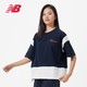  new balance 女子撞色短袖T恤 AWT13300　