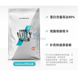 俏滋郎熊猫Myprotein分离乳清蛋白质粉5.5磅营养健身增肌粉2.2磅非临期 白色 茉莉绿茶