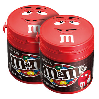 MMs 德芙MMS牛奶夹心巧克力豆100g×1罐儿童零食小吃货独立休闲糖果