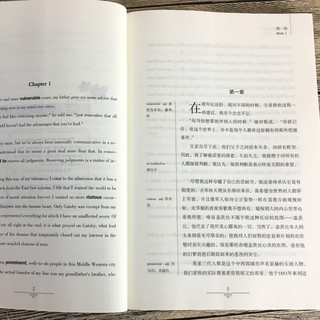 了不起的盖茨比中英文双语书籍名著读物英汉对照小说全套正版包邮阅读菲茨杰拉德原著读名著学英语高初中生课外阅读zy