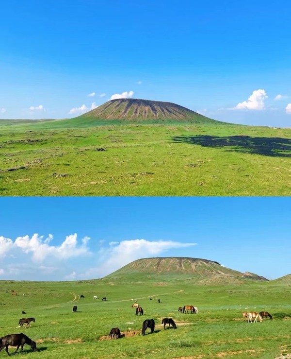 住进草原避暑！探“月球”表面“冰岛式”火山！“响沙”沙漠越野！内蒙古5天4晚纯玩小团