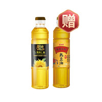 金龙鱼 阳光葵花油400ml+大豆油400mL