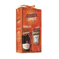 cdf会员购：Aperol阿佩罗橙光组合（阿佩罗利口酒 11%vol 1000ml+仙山露普赛寇干气泡酒750ml ）