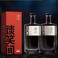 GuanYun 观云 谈笑间品鉴 浓香型白酒 52度 500ml*2瓶 盒装 口粮自饮送礼