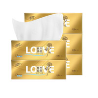Breeze 清风 金装LOVE系列 抽纸 3层*100抽*5包(190*132mm)