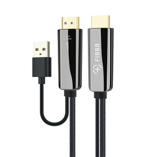 菲伯尔（FIBBR）Pure纯系列2代光纤HDMI2.0高清线视频4K家庭影院发烧布线支持ARC音频回传 2米