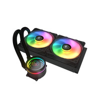 COUGAR 骨伽 天吴T5 240 黑色一体式水冷散热器  ARGB水冷头