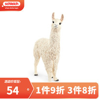 Schleich 思乐 S）仿真动物模型 小毛驴模型家禽动物手办农场动物玩具 羊驼玩具13920