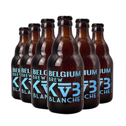 Keizerrijk 布雷帝国 高分精酿 比利时进口布雷帝国小麦白啤酒精酿啤酒330ml 6瓶