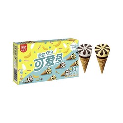 WALL'S 和路雪 香蕉&牛奶口味冰淇淋 20g*10支*4件+椰子+布朗尼咖啡口味 20g*10支*4件