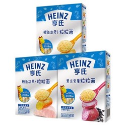 Heinz 亨氏 金装粒粒面320g*3（口味随机婴儿面条 6-36个月适用）
